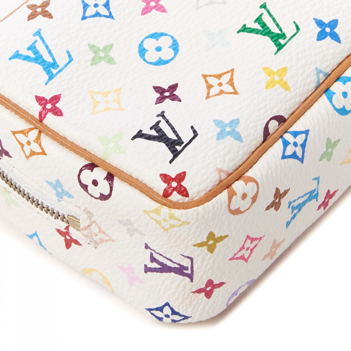 Monogram Multicolor Trousse Wapity White