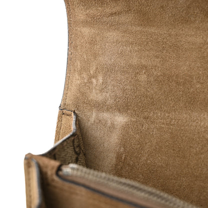 Gucci GG Supreme Monogram Embroidered Medium Dionysus Shoulder Bag Taupe 12 of 13