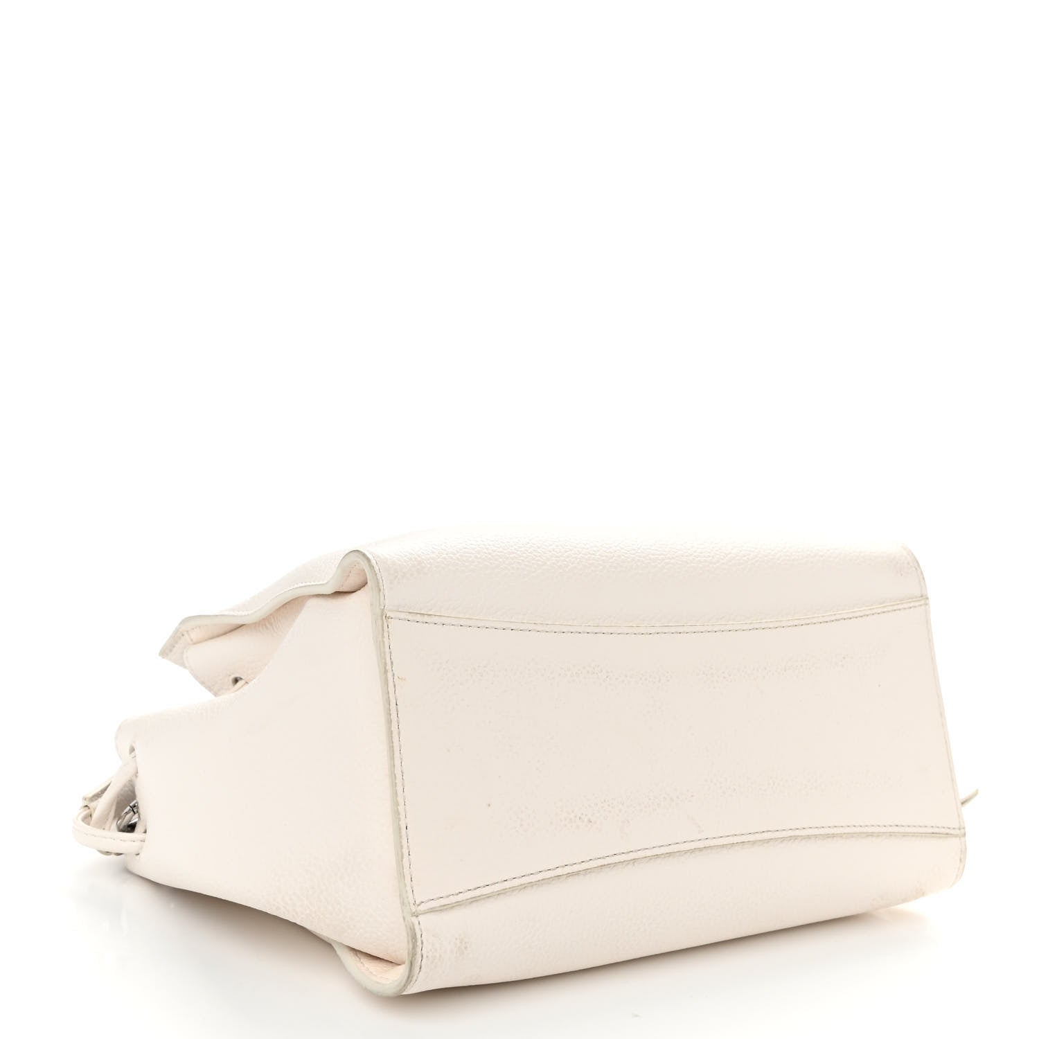 Mulberry Heavy Grain Small Iris Tote Chalk Black 4 of 10