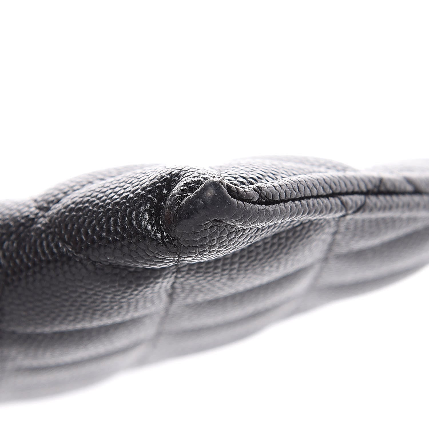 Chanel Caviar Quilted Classic Zip Pouch Black 8 of 11