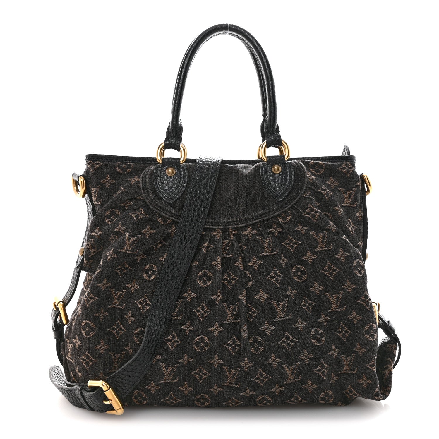 Louis Vuitton Denim Neo Cabby GM Black 1 of 14