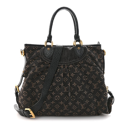 Louis Vuitton Denim Neo Cabby GM Black 1 of 14
