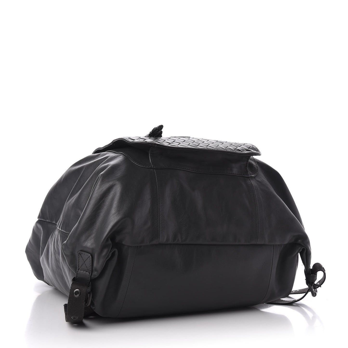 Light Calf Intrecciato Backpack Ardoise