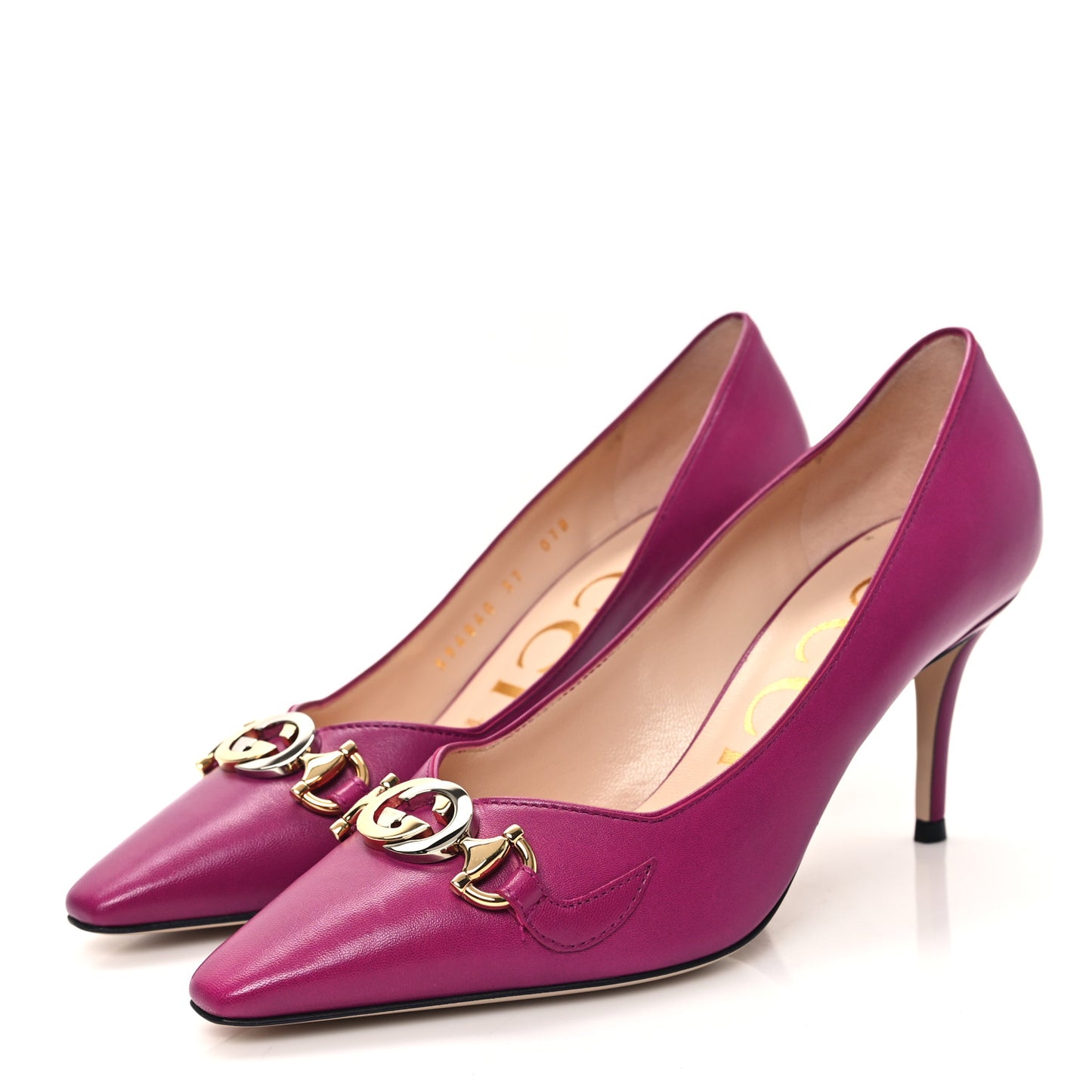 Malaga Kid Zumi 75mm Pumps 37 Fuchsia