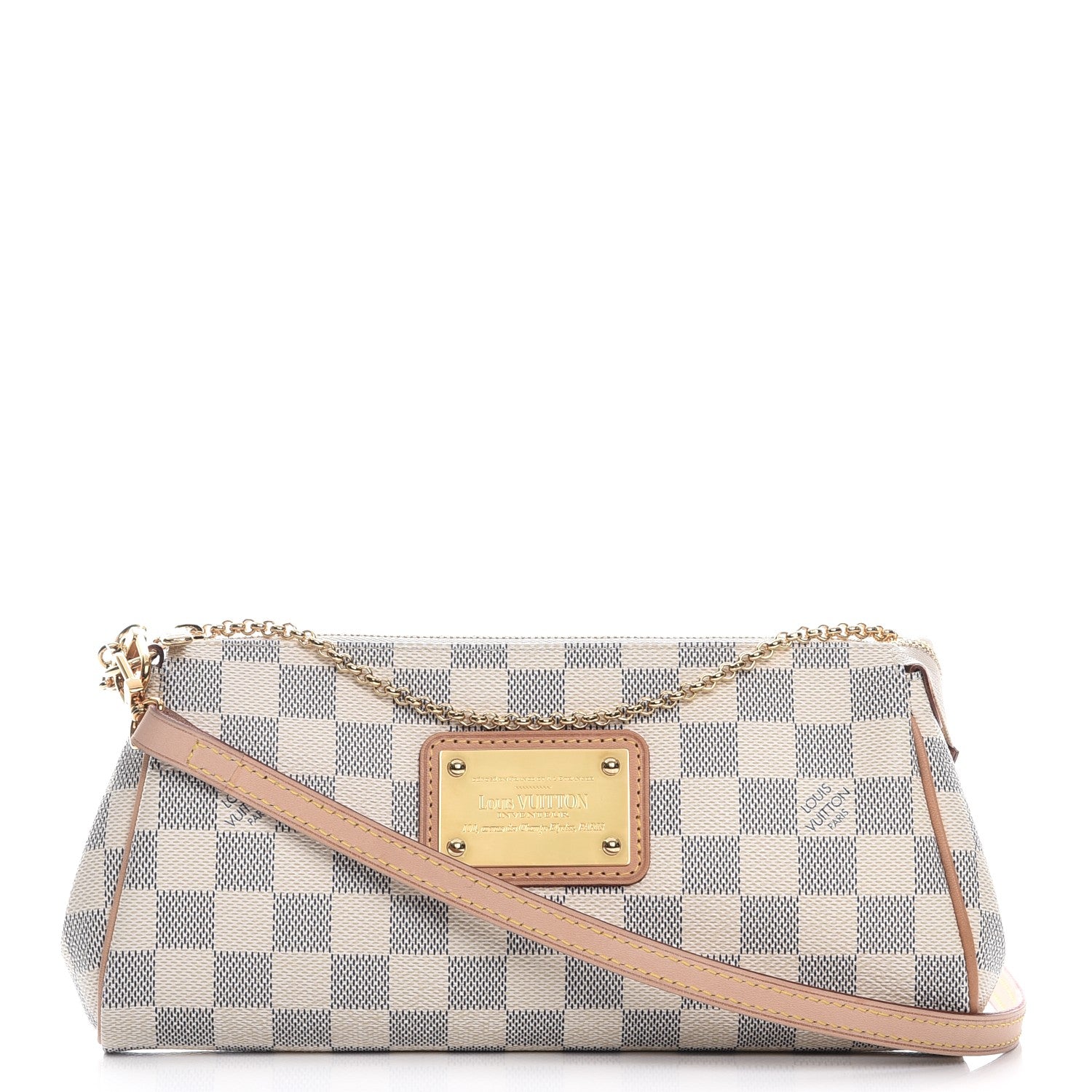 Louis Vuitton Damier Azur Eva Clutch 1 of 7