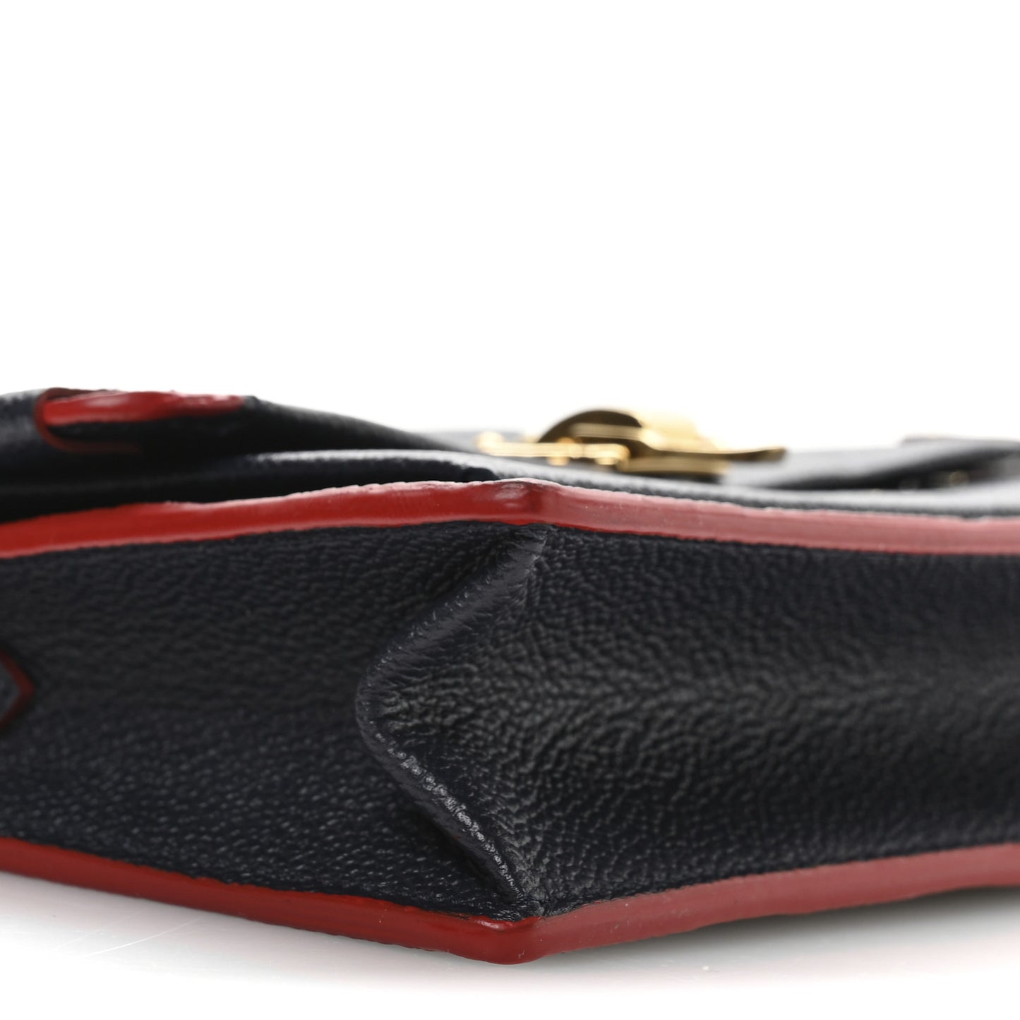 Empreinte Vavin Chain Wallet Marine Rouge