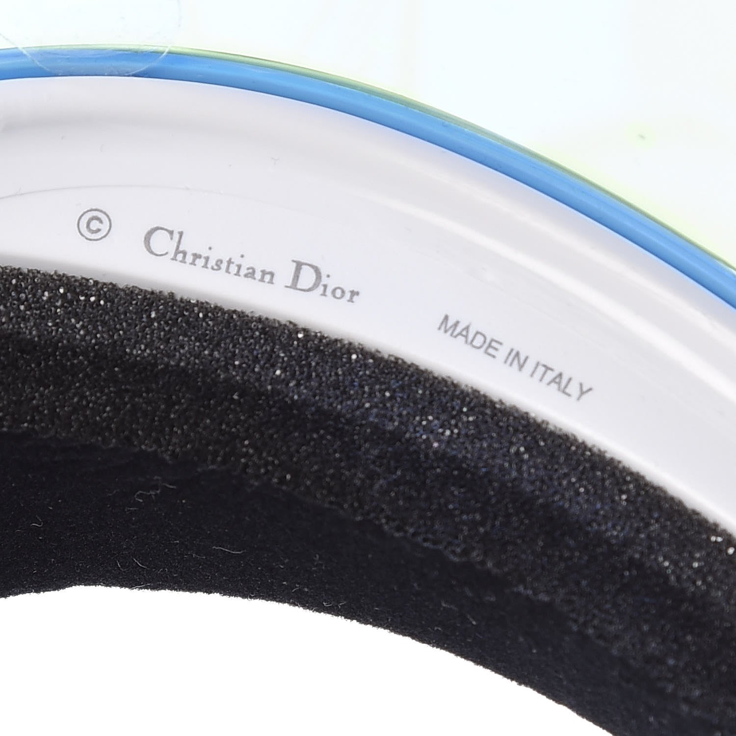 Christian Dior DiorClub1 Sun Visor Blue 6 of 7