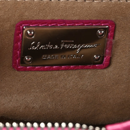 Salvatore Ferragamo Crocodile Shoulder Bag Pink 6 of 8