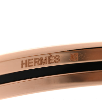 Hermes Enamel Uni Bangle 65 Pourpre 4 of 6
