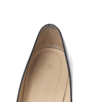 Christian Louboutin Patent Simple 70 Pumps 37.5 China Blue 9 of 11