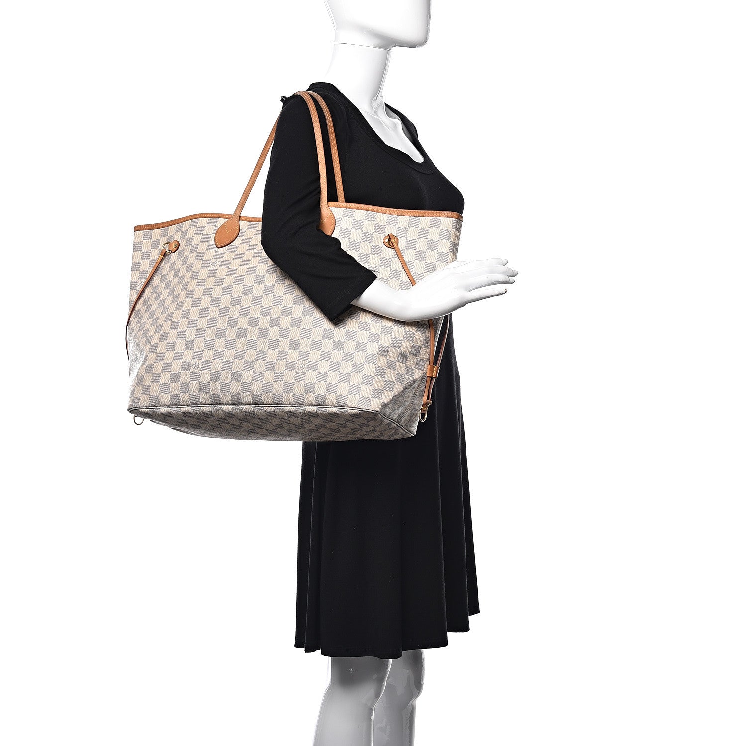 Louis Vuitton Damier Azur Neverfull GM 2 of 16