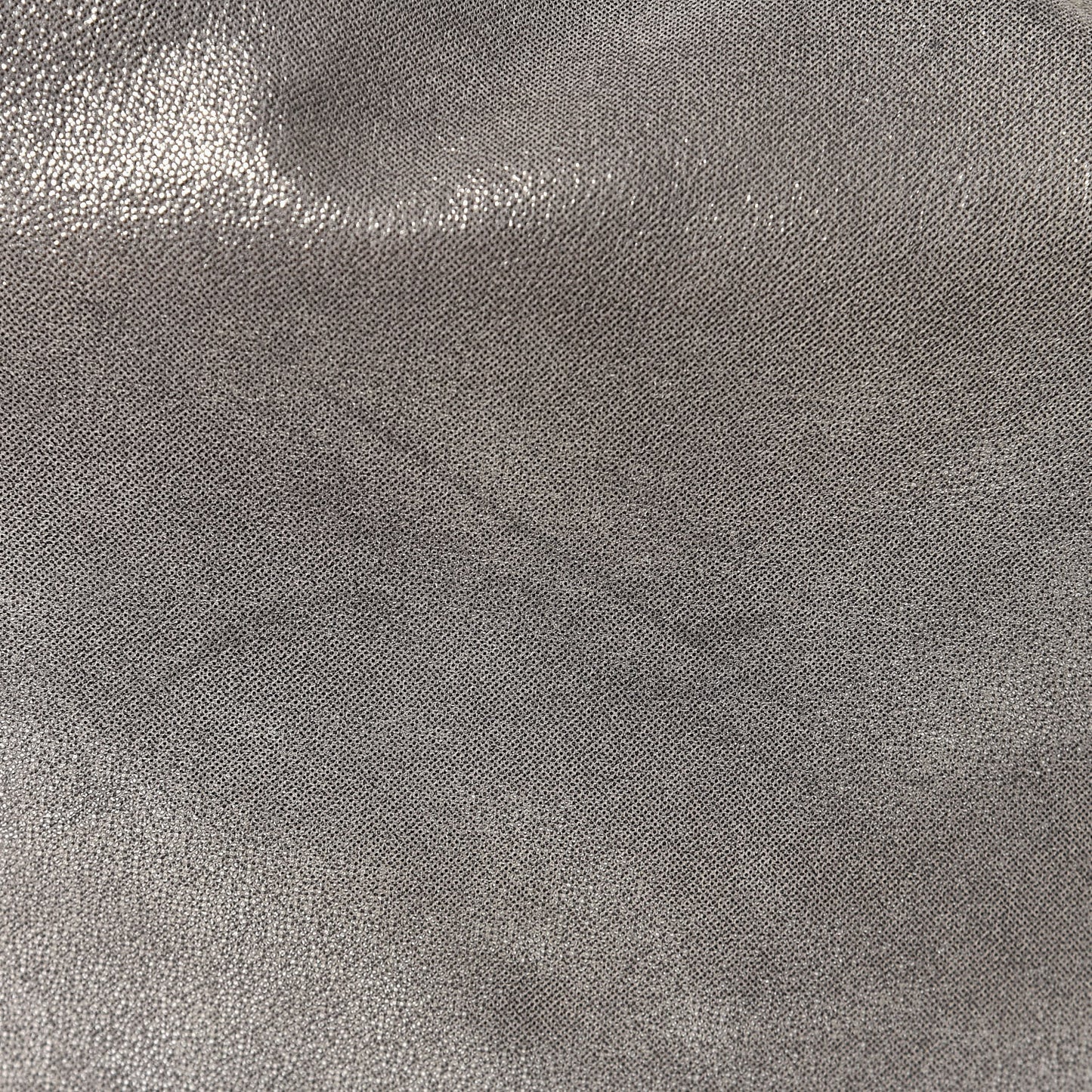 Metallic Suede Large Sky Hobo Silver