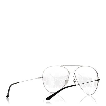 Gucci Metal Aviator Sunglasses GG2172S Silver 4 of 7