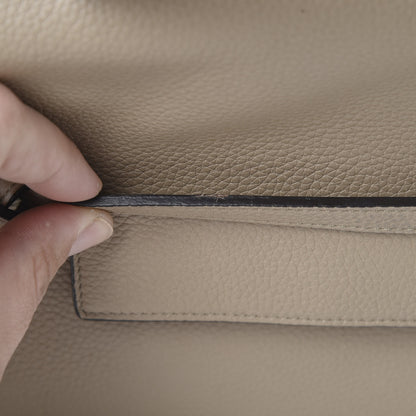 Celine Drummed Calfskin Mini Belt Bag Dune 18 of 23