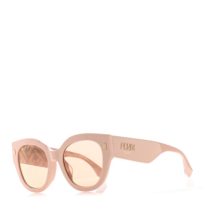 Fendi Acetate FF Cat Eye Sunglasses FF 0452 Pink 1 of 8