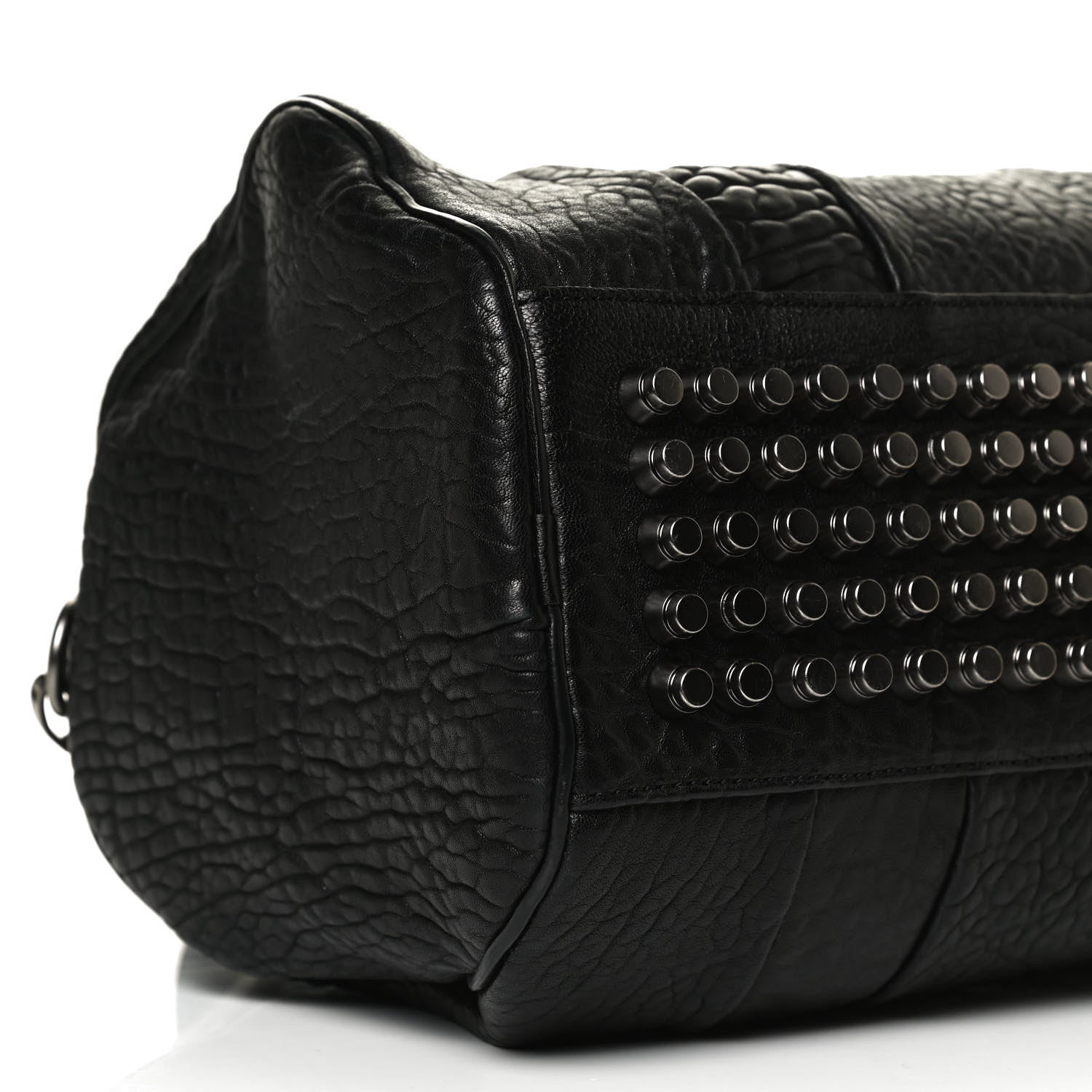 Alexander Wang Pebbled Lambskin Rocco Black Nickel Hardware 7 of 10