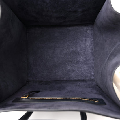 Celine Supple Calfskin Medium Phantom Luggage Navy Blue 5 of 12