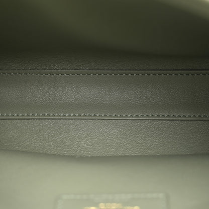 Saint Laurent Smooth Calfskin Small Manhattan Shoulder Bag Light Green 5 of 12
