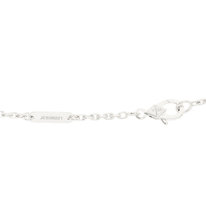 Van Cleef & Arpels 18K White Gold Black Onyx Magic Alhambra Pendant Necklace 4 of 5