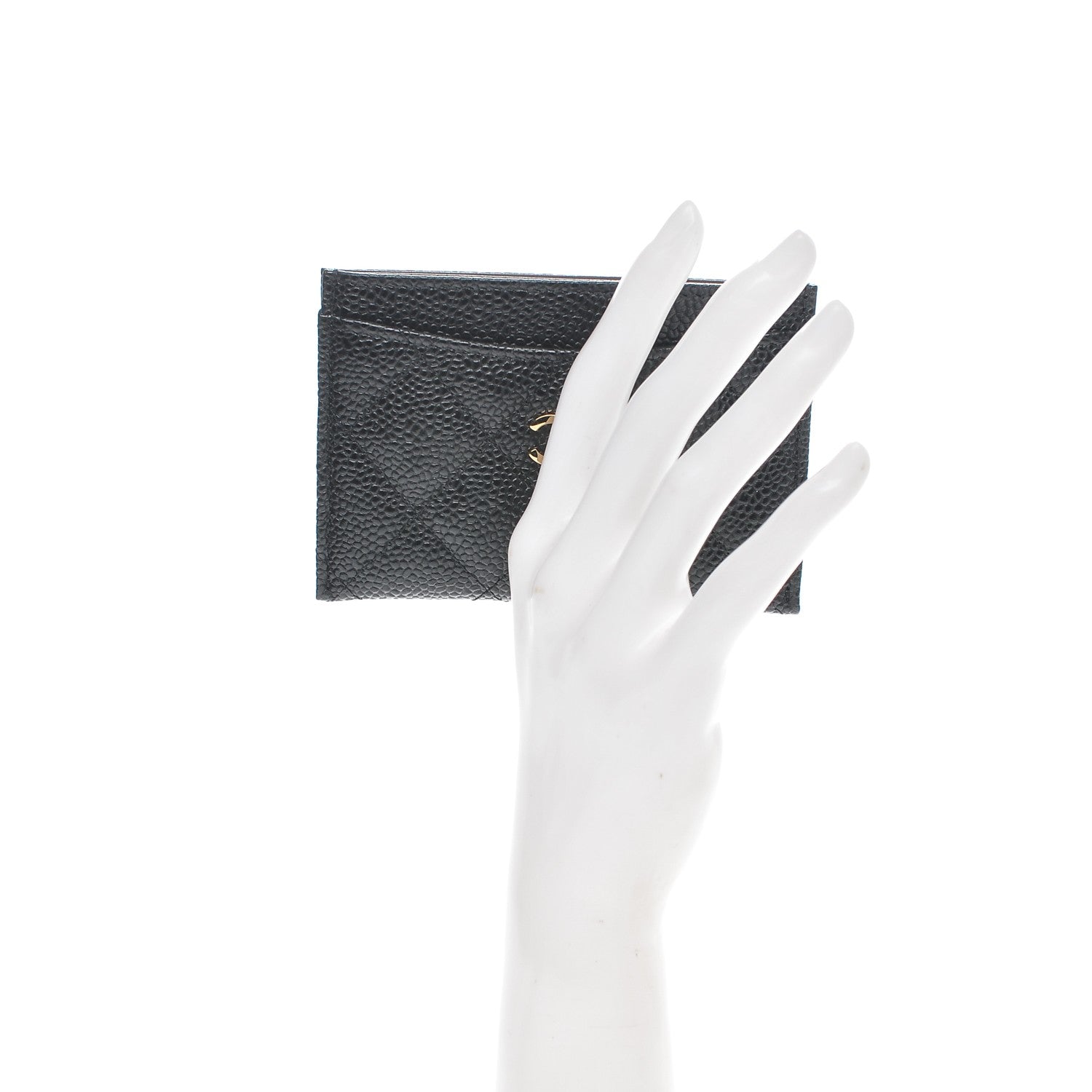 Chanel Caviar Quilted Card Holder Black 2 of 8