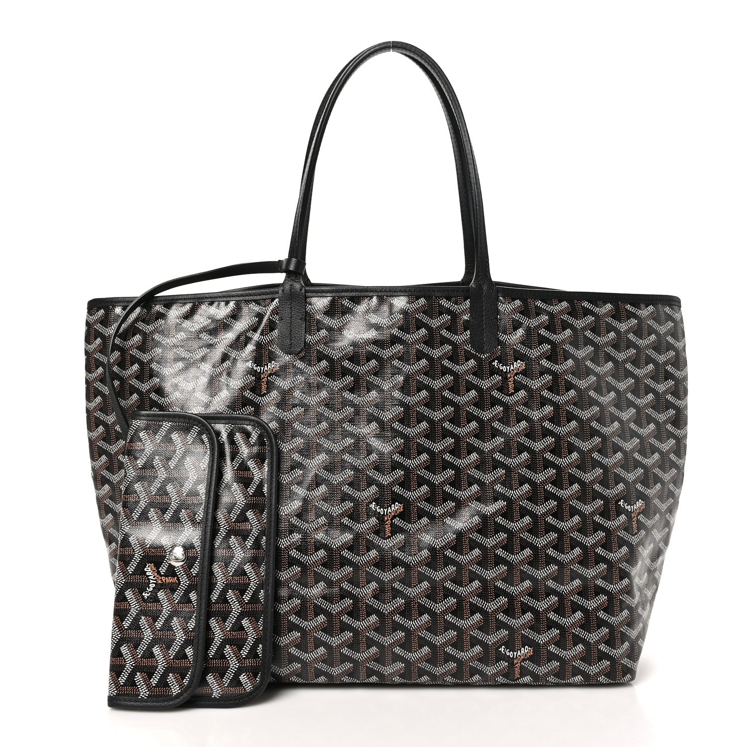 Goyard Goyardine Saint Louis PM Black 3 of 11