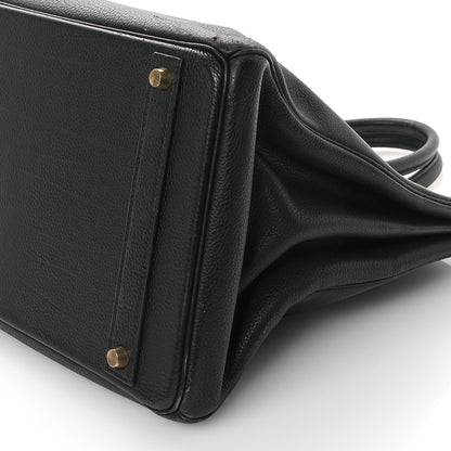 Hermes Togo Birkin 40 Black 10 of 12