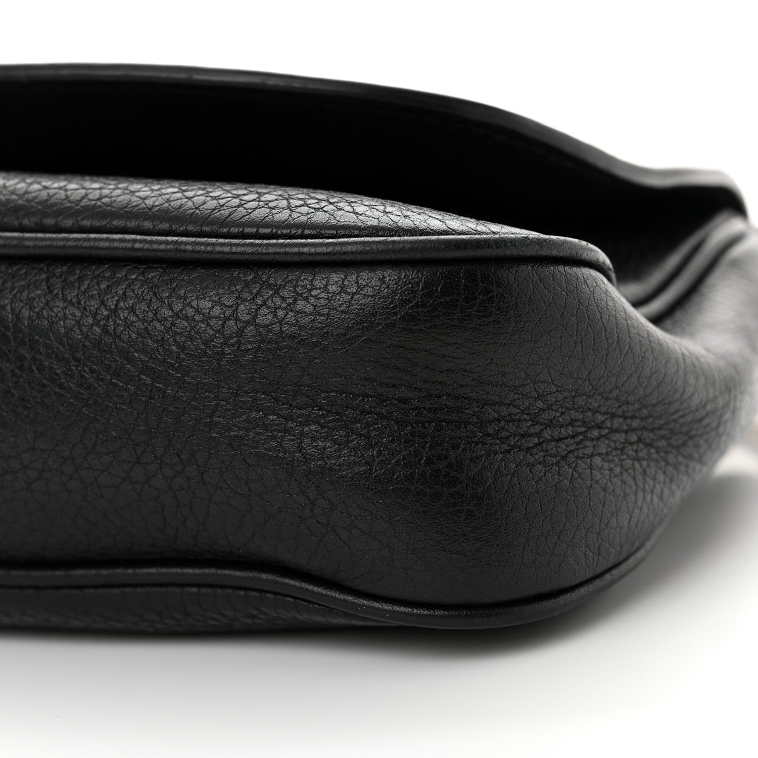 Gucci Pebbled Calfskin Medium Soho Flap Crossbody Black 10 of 15