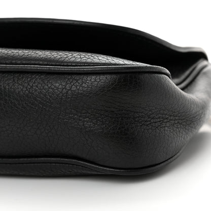 Gucci Pebbled Calfskin Medium Soho Flap Crossbody Black 10 of 15