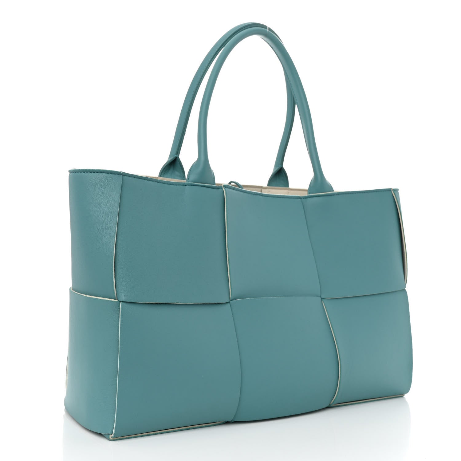 Bottega Veneta Nappa Maxi Intrecciato Medium Arco Tote Linoleum 3 of 10