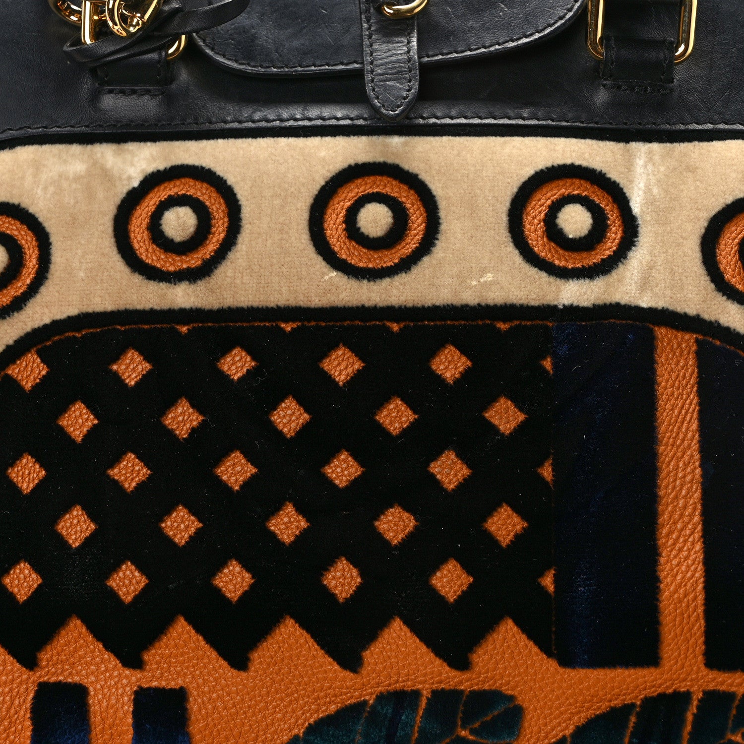 Burberry Calfskin Velvet Medium Milverton Satchel Copper Orange 9 of 15