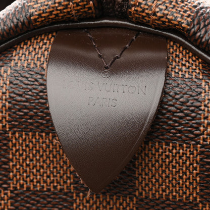 Louis Vuitton Damier Ebene Speedy 30 7 of 10