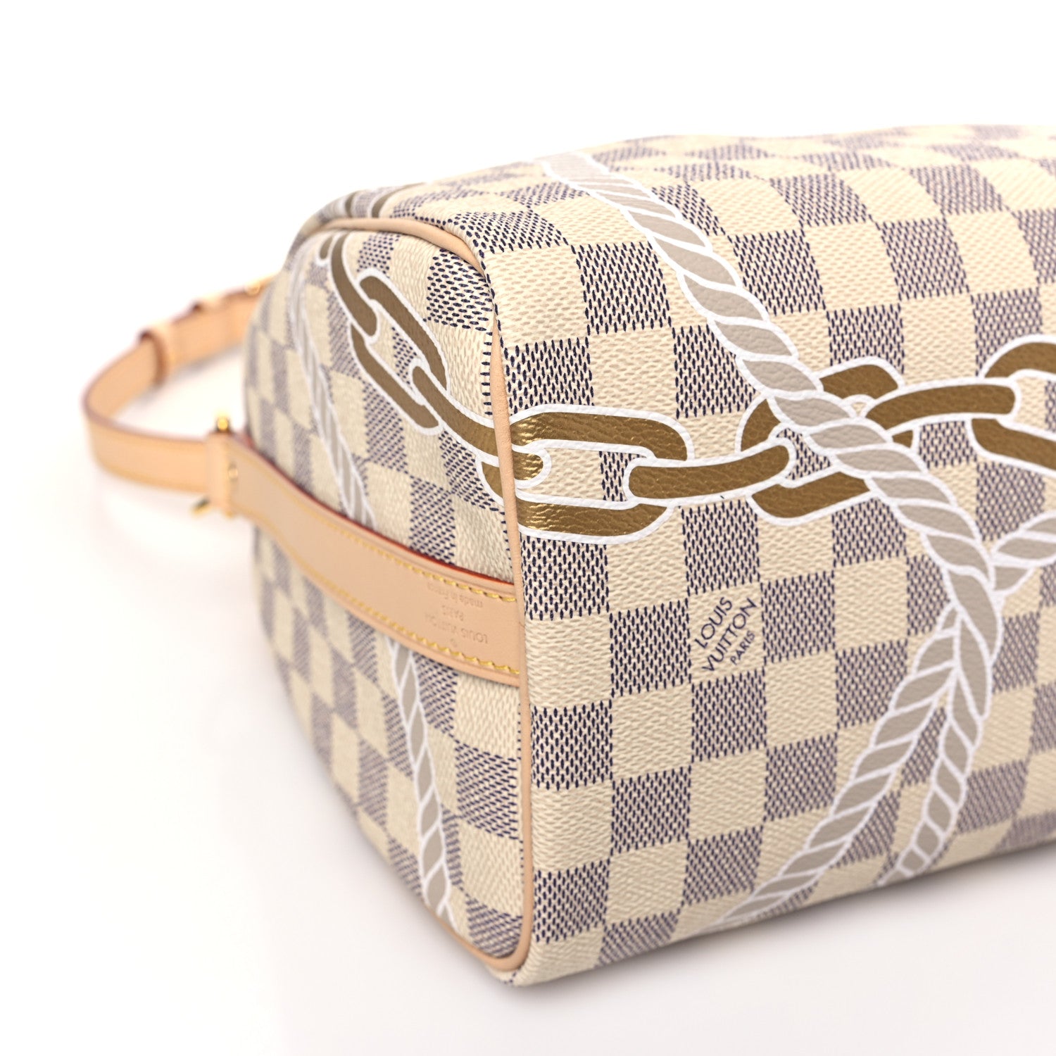 Louis Vuitton Damier Azur Nautical Speedy Bandouliere 25 7 of 9