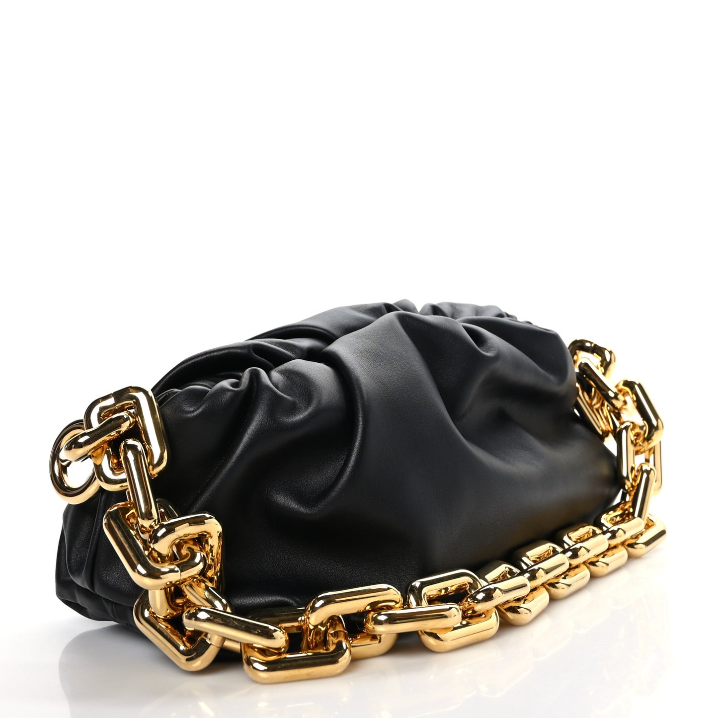Calfskin The Pouch Chain Black