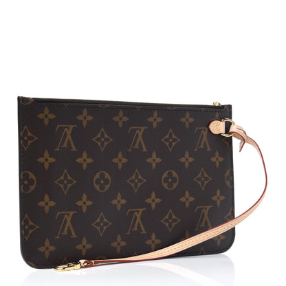 Louis Vuitton Monogram Neverfull MM GM Pochette 3 of 6
