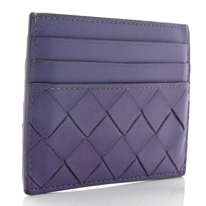 Bottega Veneta Nappa Intrecciato Card Holder Purple 3 of 7