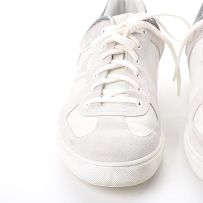 Louis Vuitton Mens Suede Calfskin Dream On Low Top Sneakers 11 White 13 of 18