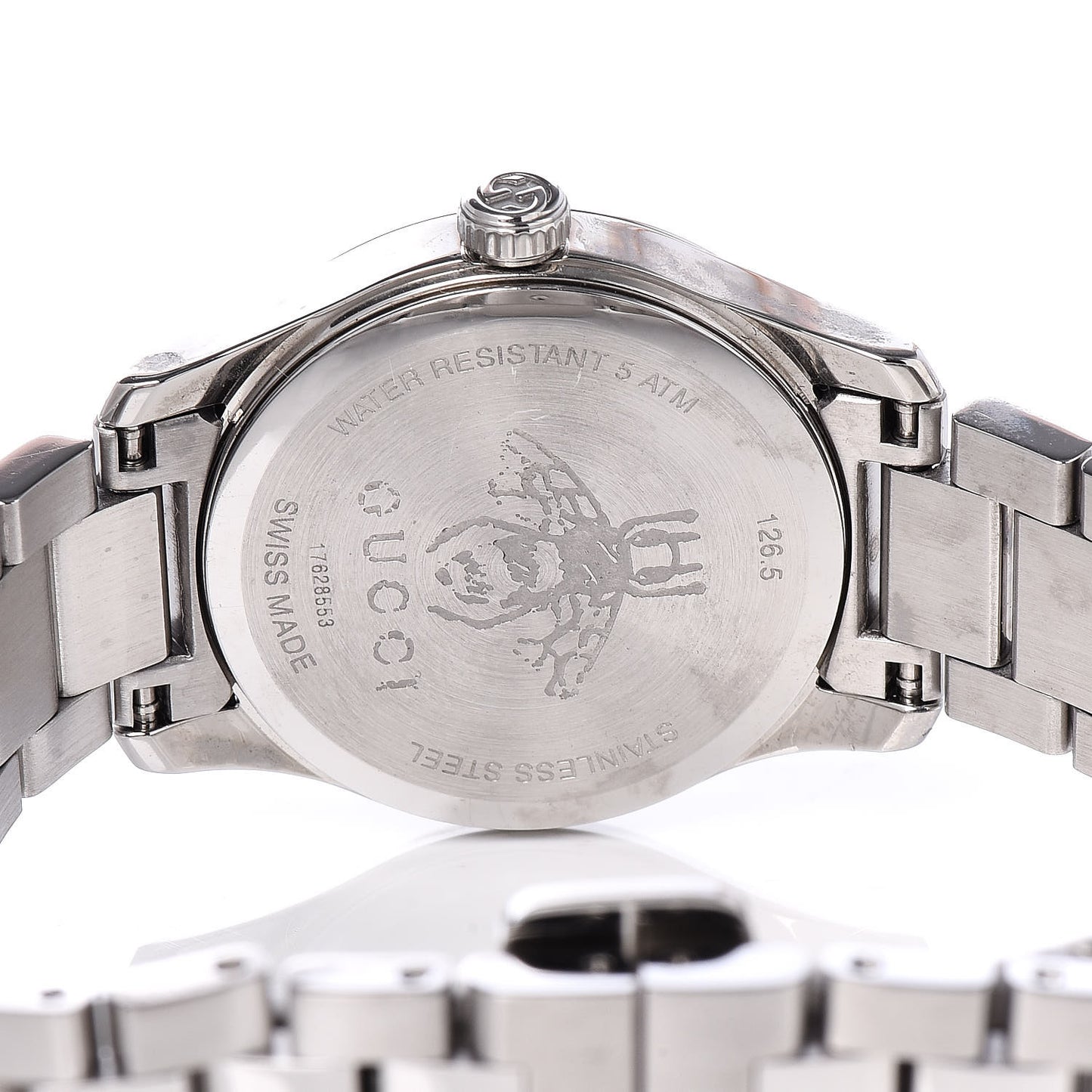 Stainless Steel 27mm G-Timeless Charm Quartz Watch