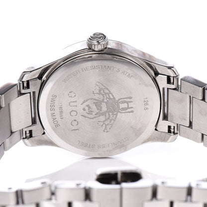 Gucci Stainless Steel 27mm G-Timeless Charm Quartz Watch 5 of 7