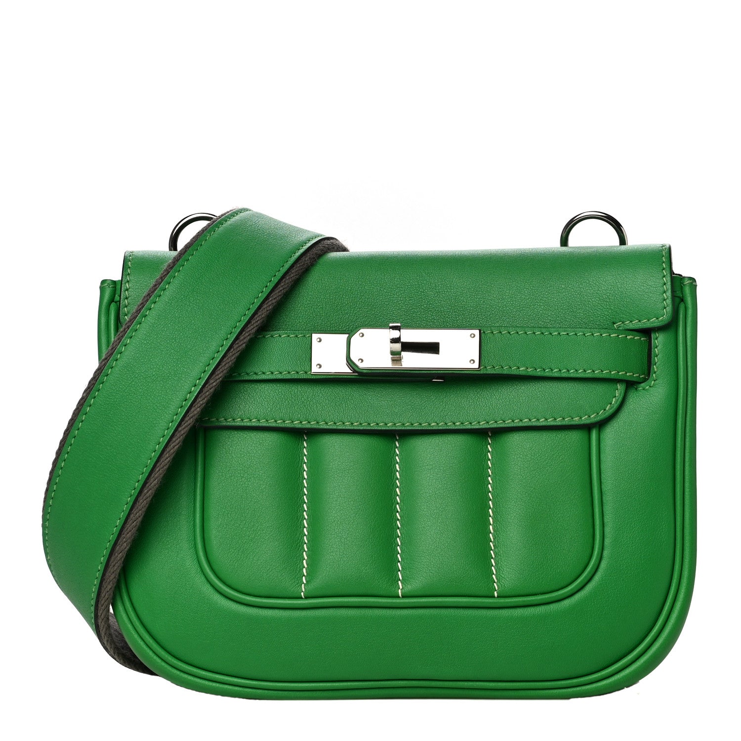 Hermes Veau Swift Mini Sac Berline Bamboo 1 of 9