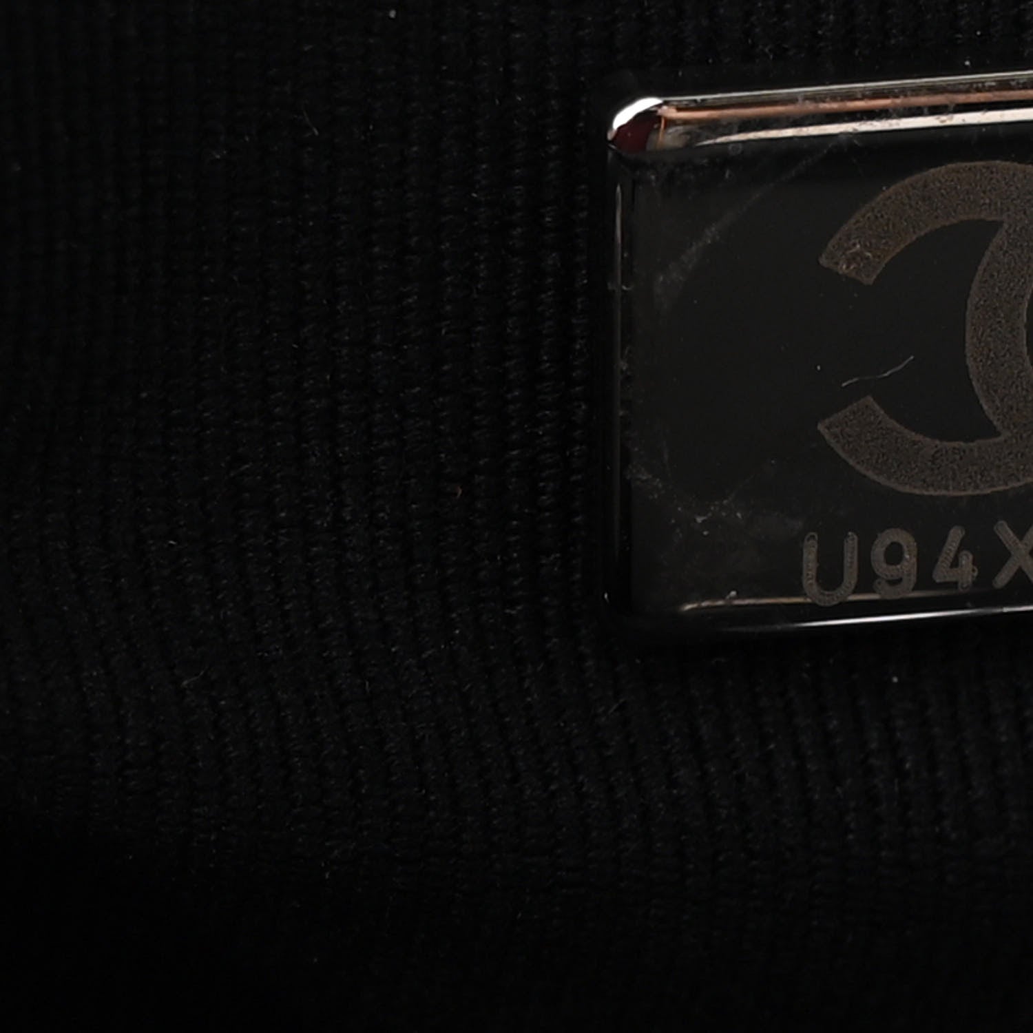 Chanel Calfskin Medium Deauville Tote Black 9 of 13