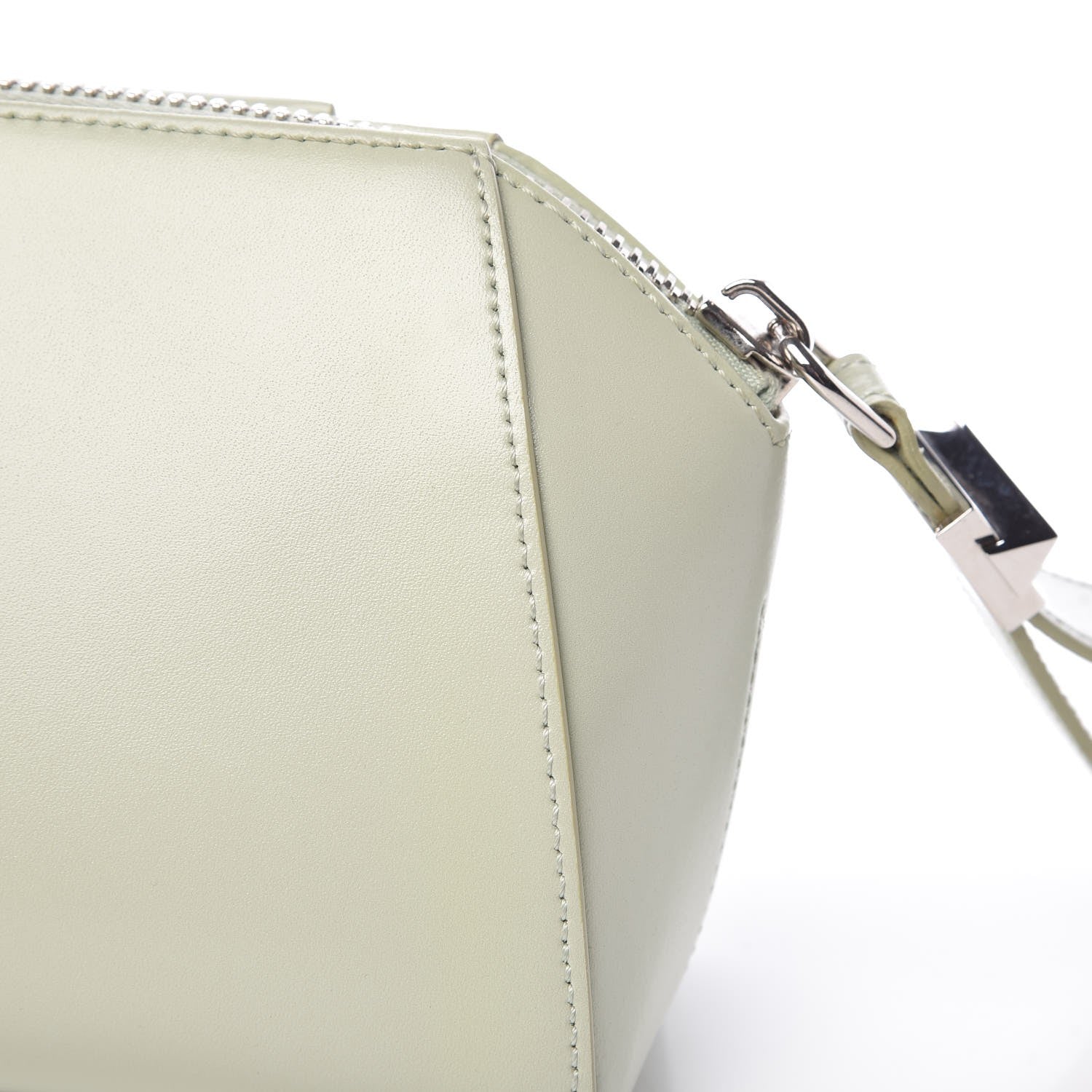 Givenchy Shiny Lord Calfskin Antigona Wristlet Aqua Green 21 of 21