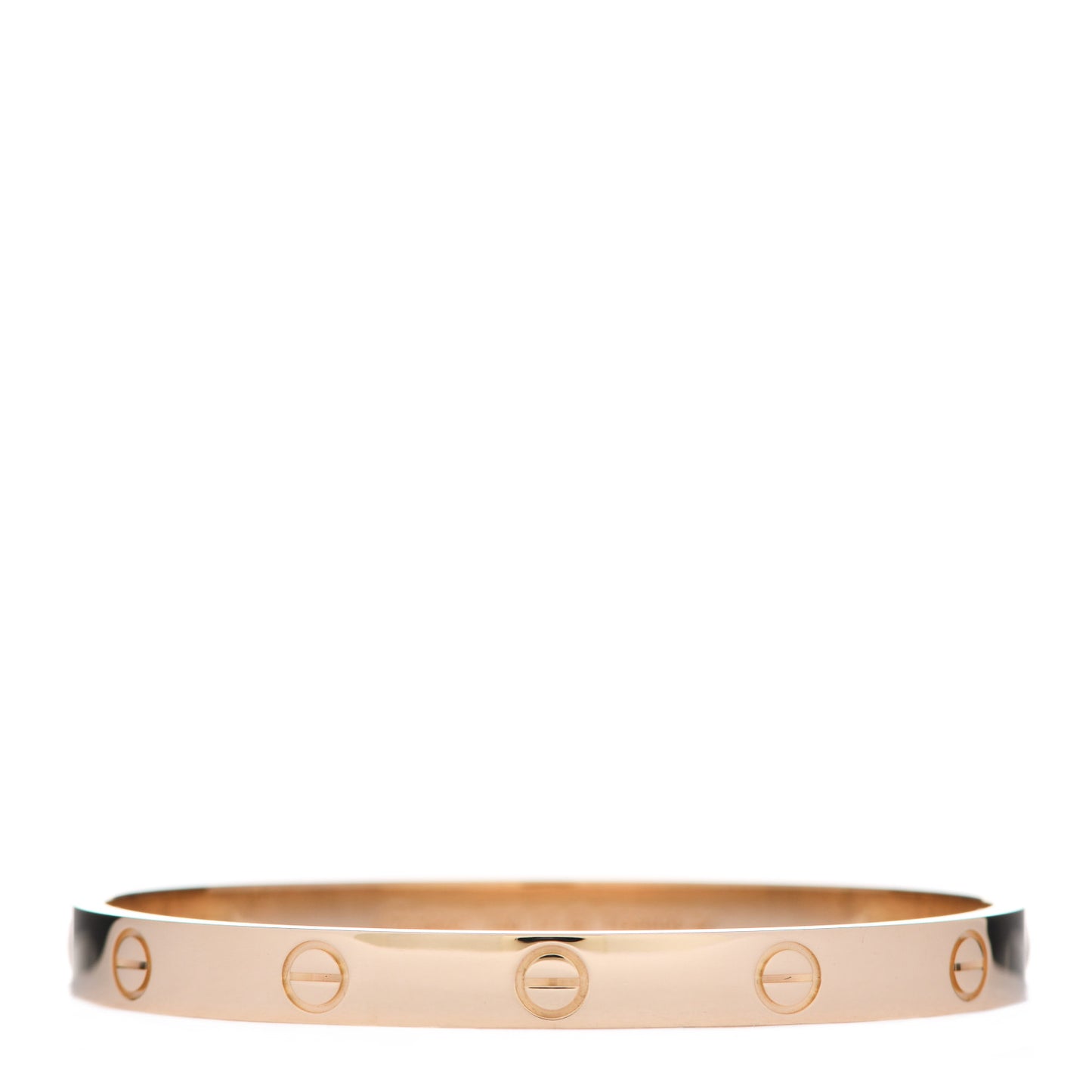18K Yellow Gold LOVE Bracelet 17