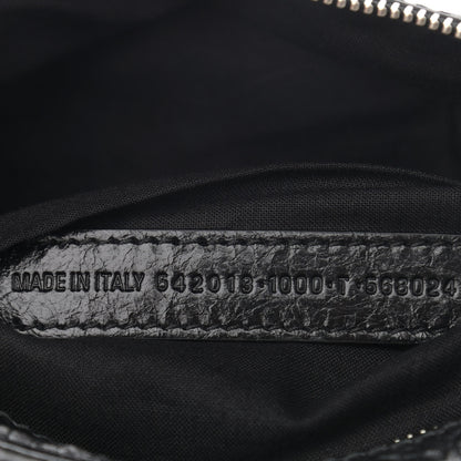 Balenciaga Lambskin Classic Hardware Neo Lift Hip Bag Black 8 of 13