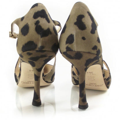 Jimmy Choo Cheetah Strappy Heels 36.5 3 of 7