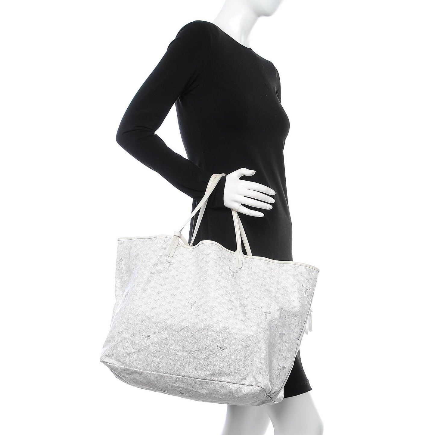 Goyardine Saint Louis GM White
