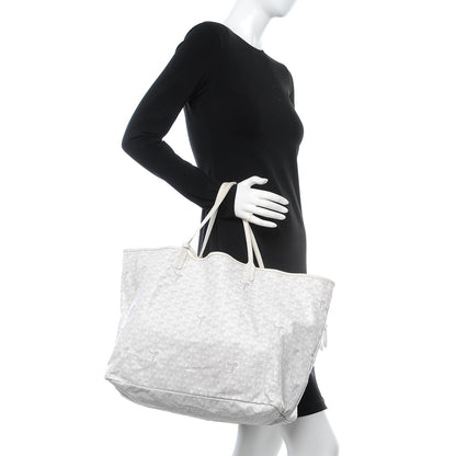 Goyard Goyardine Saint Louis GM White 2 of 15