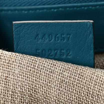 Gucci Soft Microguccissima Dome Satchel Deep Cobalt 8 of 11