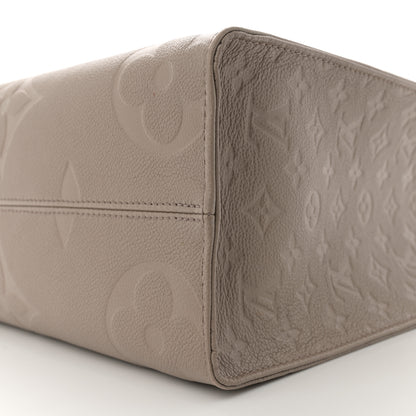 Louis Vuitton Empreinte Monogram Giant Onthego MM Tourterelle 9 of 10