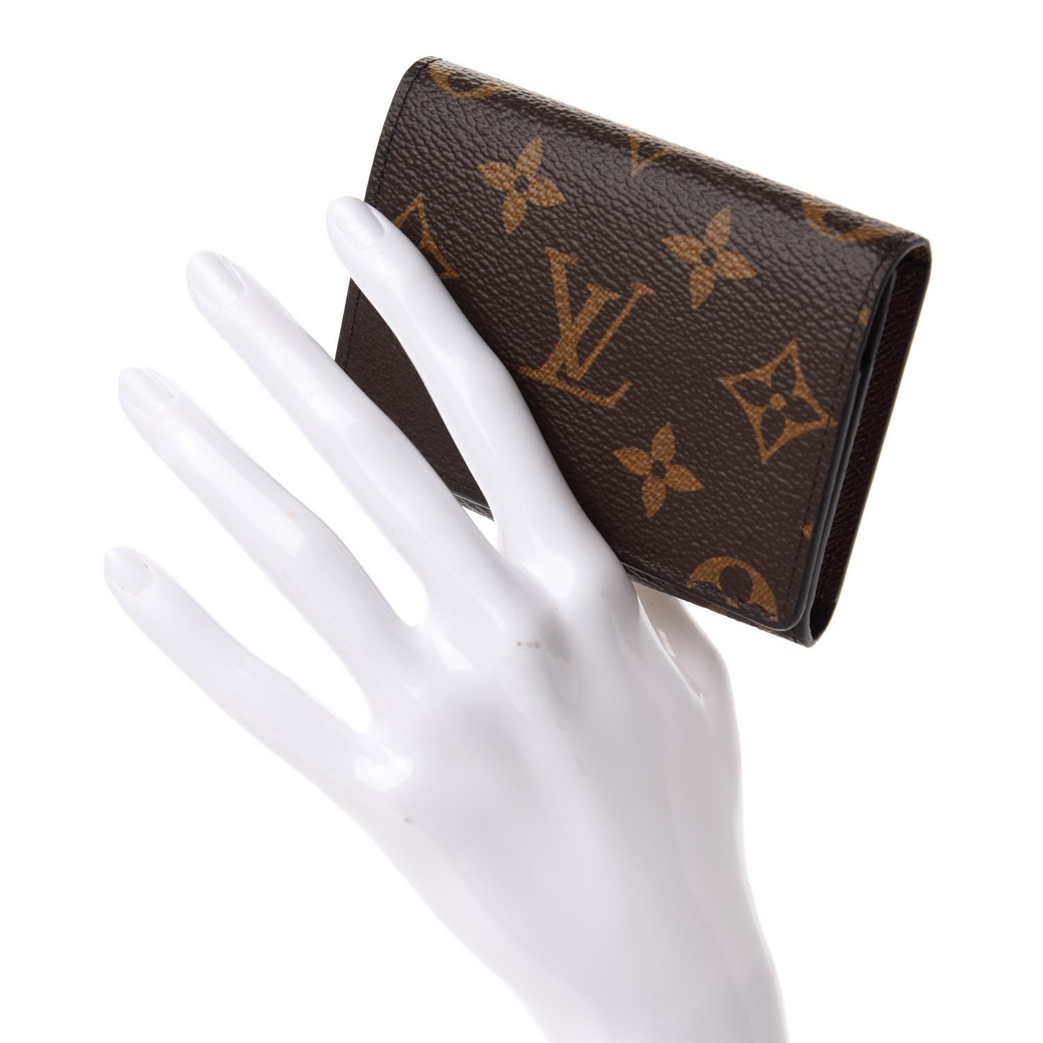Louis Vuitton Monogram Enveloppe Carte De Visite 2 of 9
