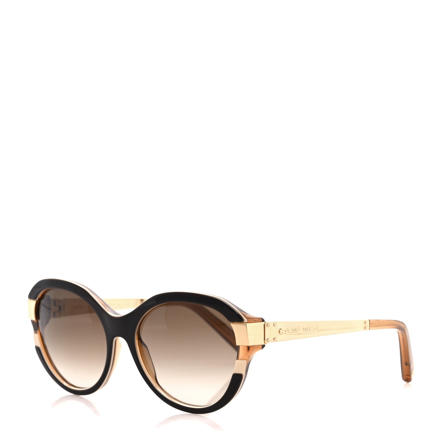 Louis Vuitton Petit Soupcon Cat Eye Sunglasses Z0487W Brown 1 of 8